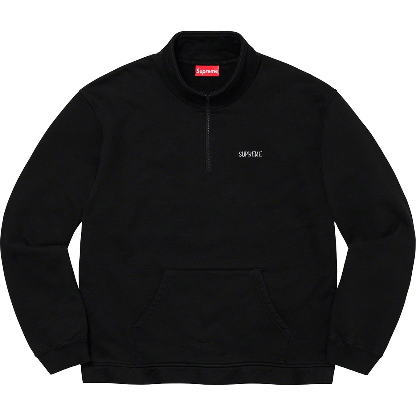 Cross Half Zip Sweatshirt view 9